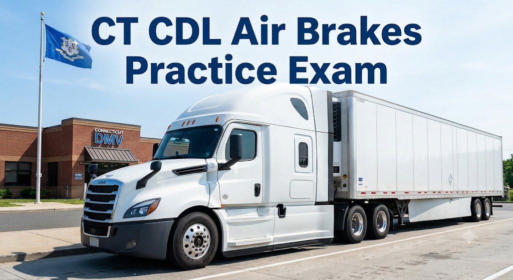 Connecticut CDL Air Brakes Practice Test Banner
