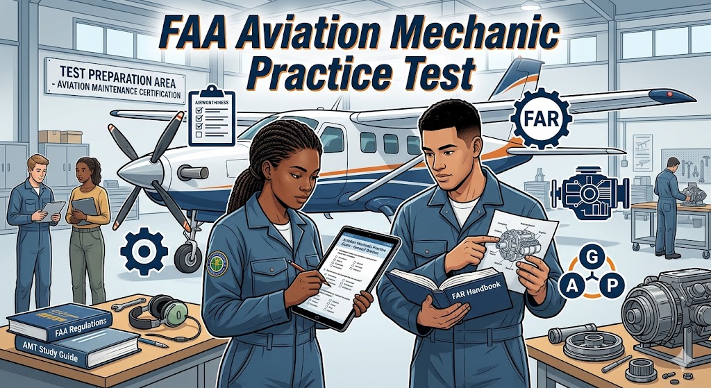 FAR-AMT Practice Test Banner