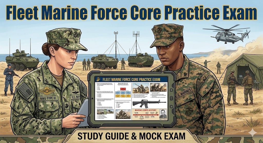 Fleet Marine Force Core Practice Exam Banner