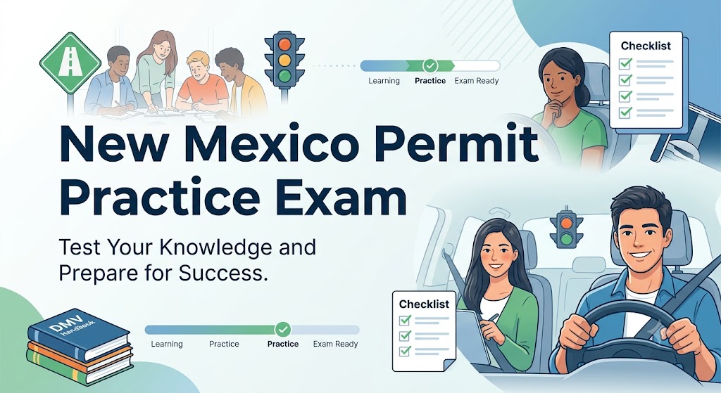New Mexico Permit Practice Exam Banner