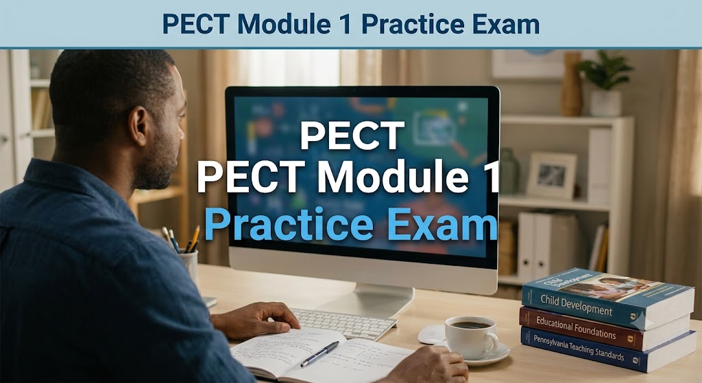 PECT Module 1 Practice Exam Banner