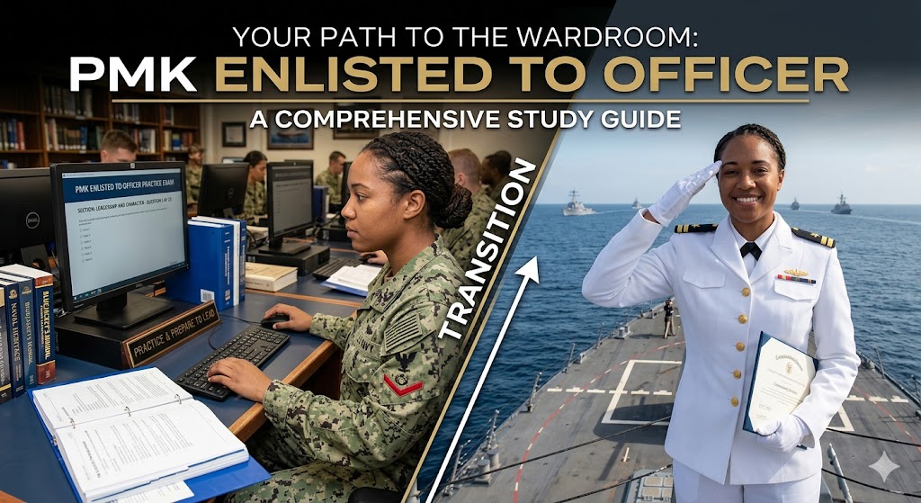 PMK Enlisted to Officer Practice Test Banner