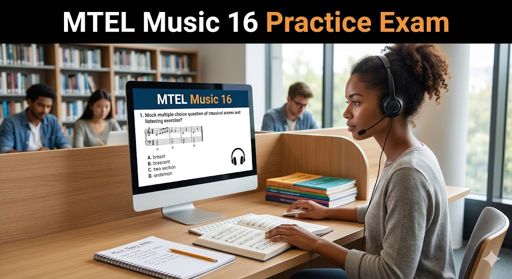 MTEL Music (16) Practice Test Banner