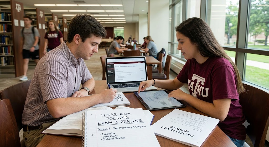 Texas A&M POLS206 Exam 3 Practice Banner