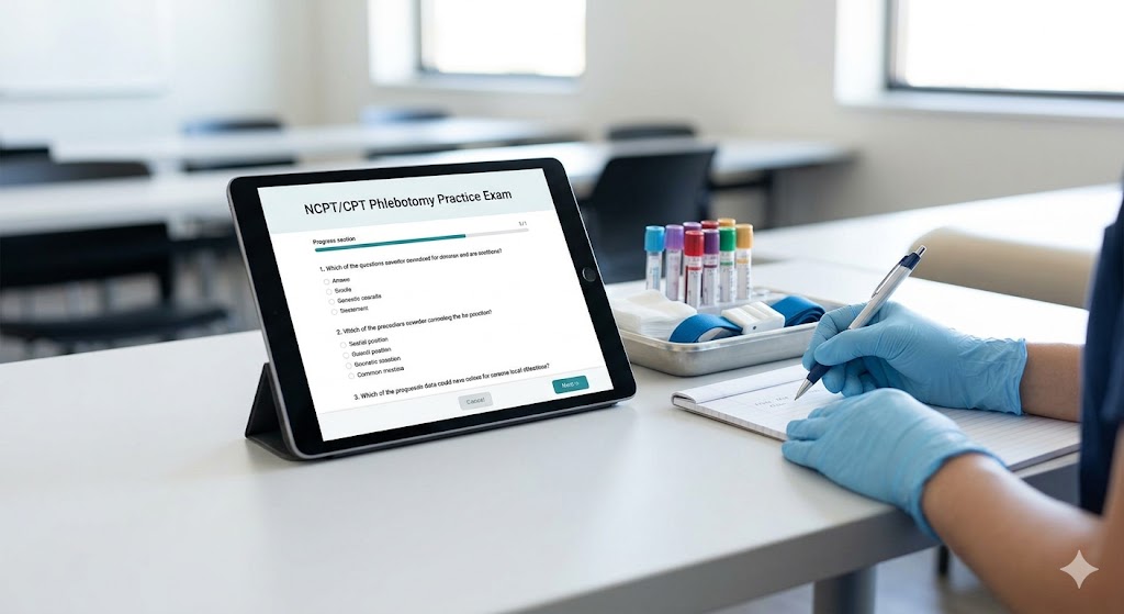 Phlebotomy Technician Practice Exam (NCPT/CPT) Banner