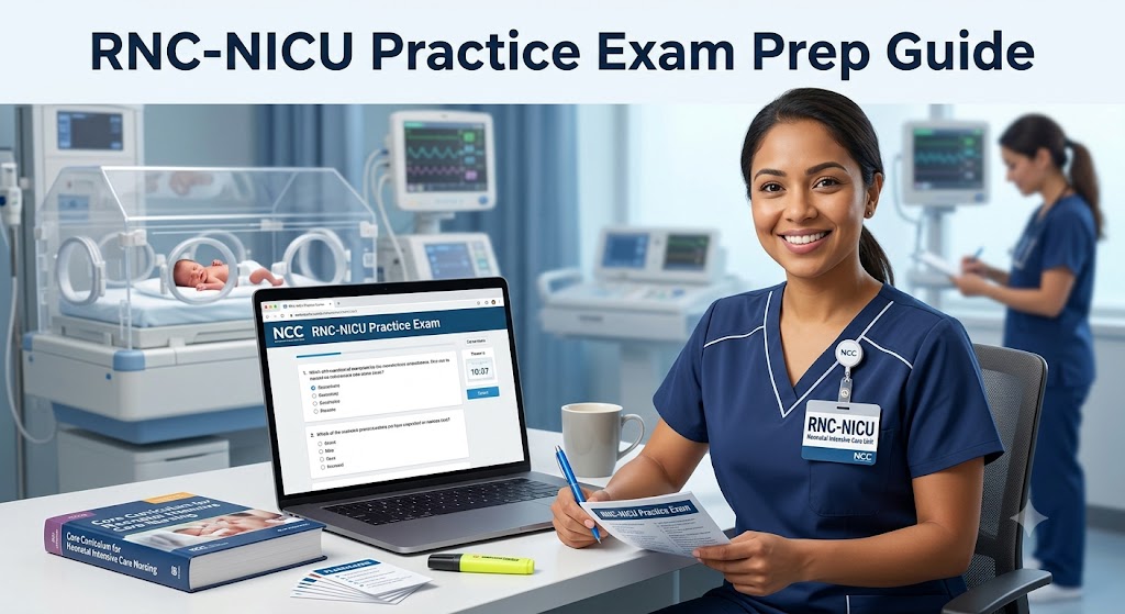 Registered Nurse Certified in Neonatal Intensive Care Unit (RNC-NICU) Practice Test Banner