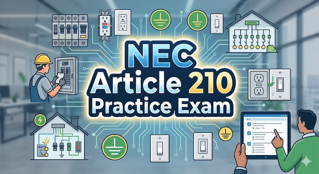 NEC Article 210 Practice Exam Banner