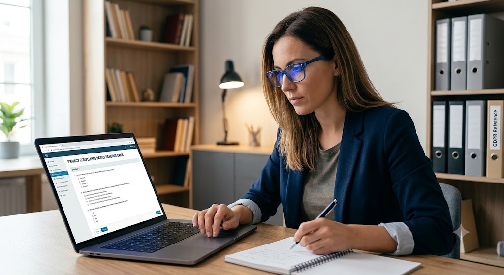 Privacy Compliance Basics Practice Exam Banner