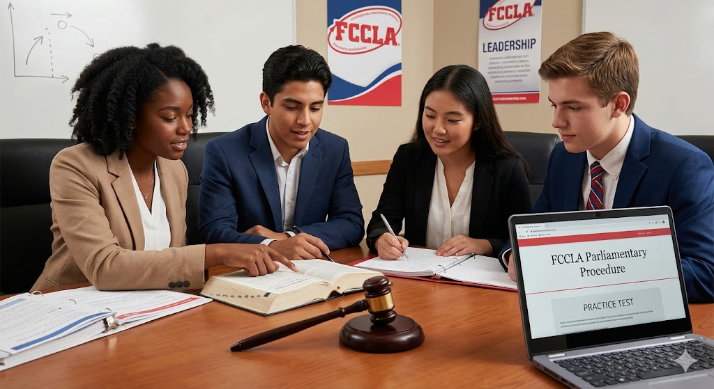 FCCLA Parliamentary Procedure Practice Test Banner