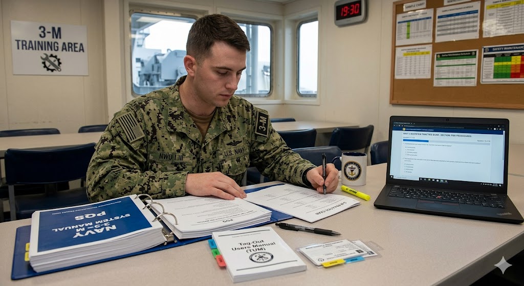 Navy 3-M System Practice Exam Banner