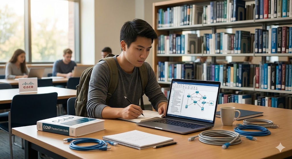 Cisco Certified Network Professional Practice Test Banner